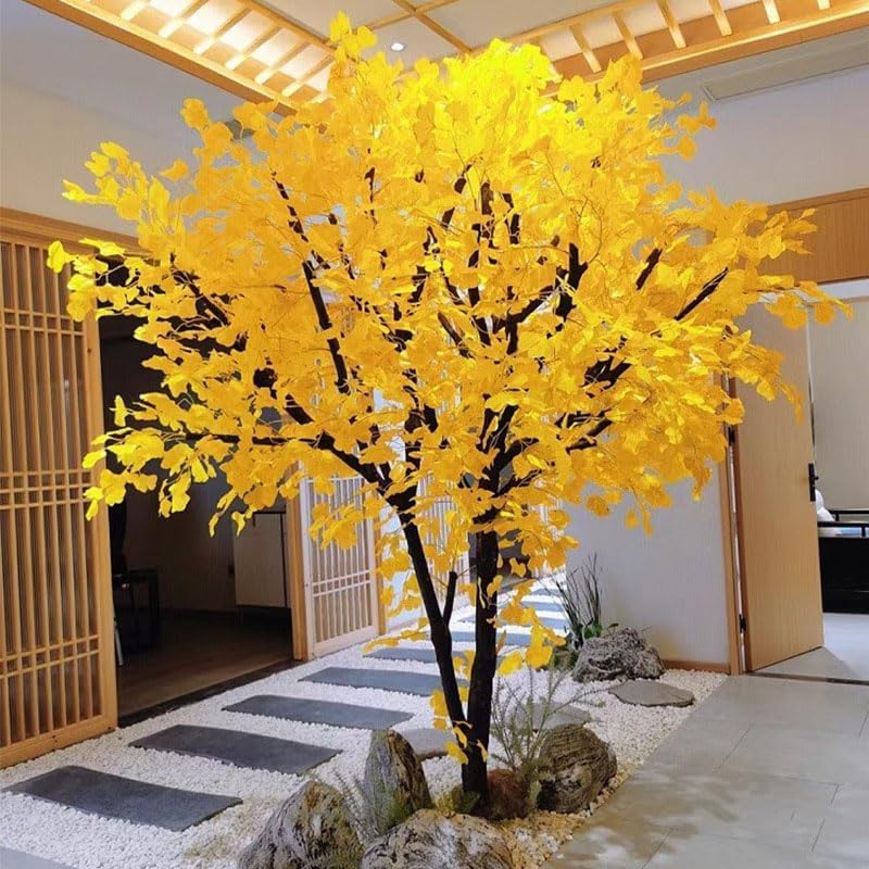 Large Simulated Ginkgo Tree 12m Artificial Fiberglass Decor Tree