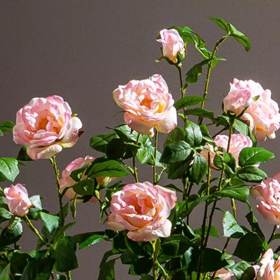 QIUPAI Artificial Rose Tree 1mx08m Wedding Decoration
