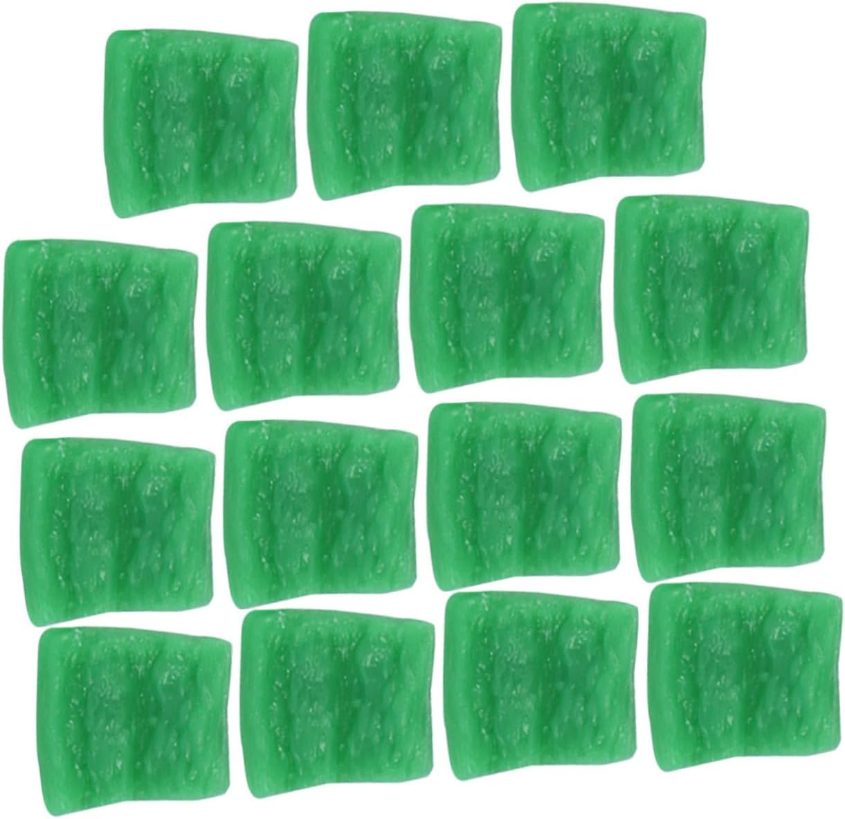25PCS Artificial Pepper Slice Decor for Home Restaurant Display