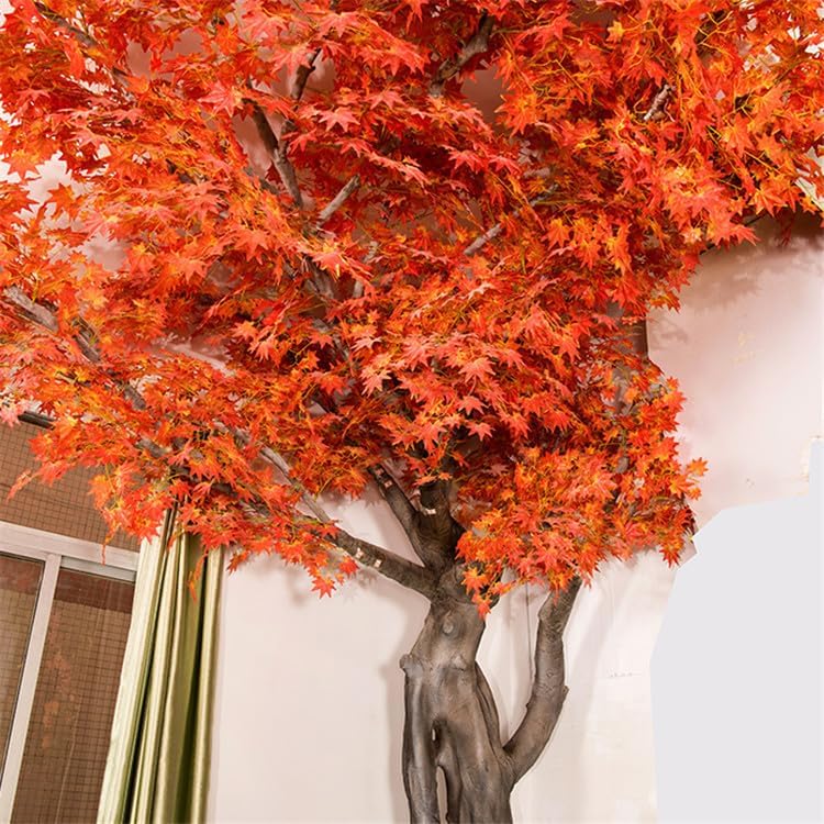 Large Artificial Maple Tree with Faux Silk Leaves