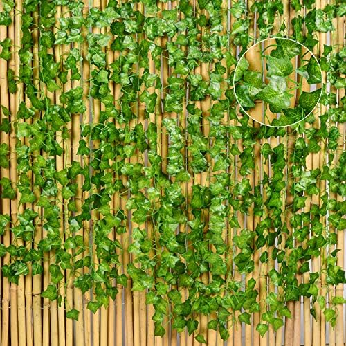 DearHouse 24 Pack Artificial Ivy Garland Plants