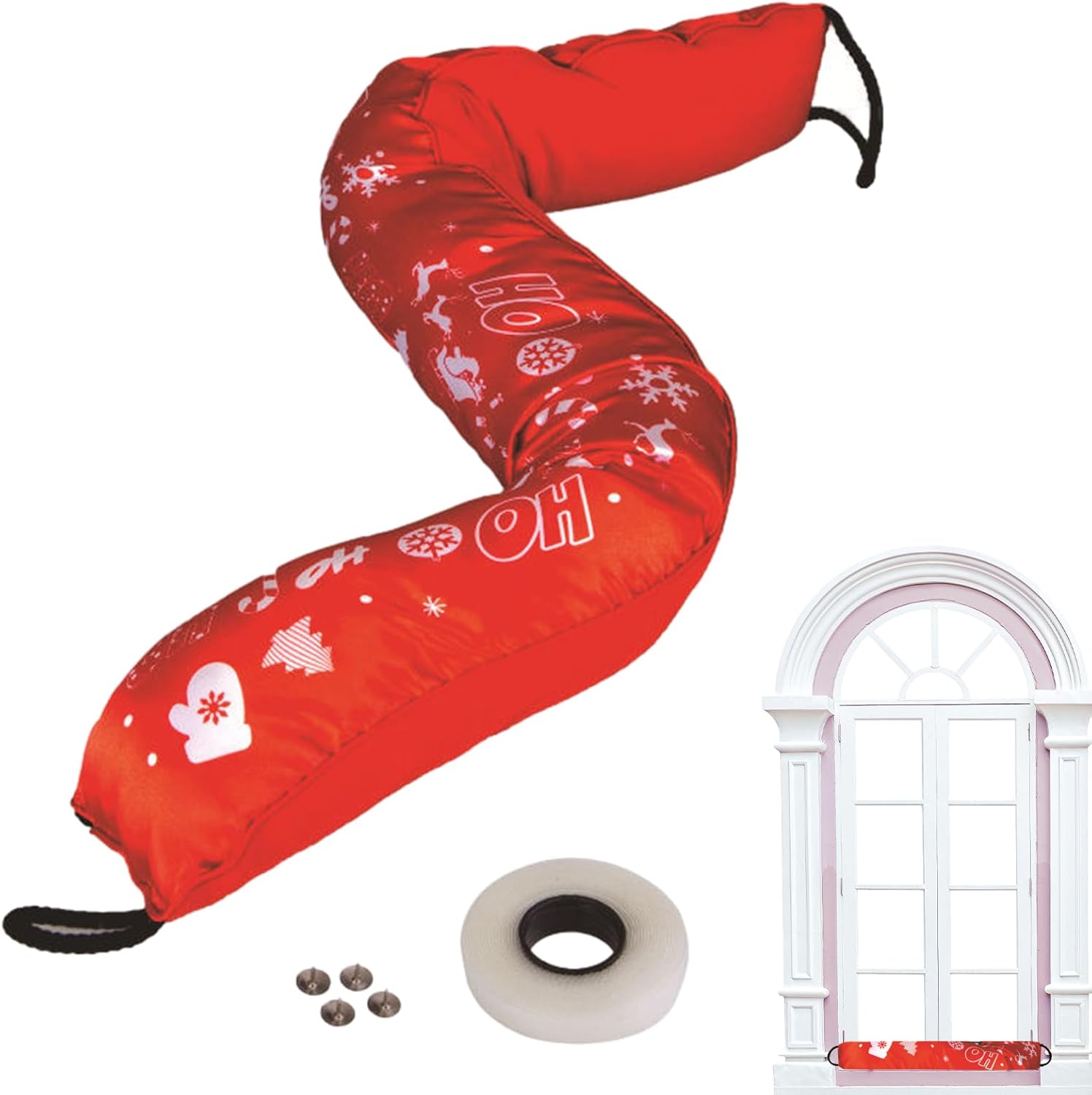 Awakentti Door Draft Stopper 324 Inches Heavy Duty Insulation Sound Blocker