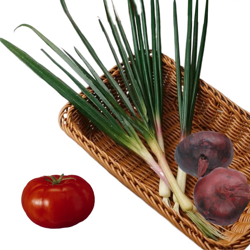 3PCS Artificial Onion Grass Fake Vegetables for Kitchen Decoration