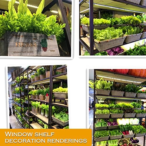 Hagao Fake Lettuce Leaves for Kitchen and Home Decor