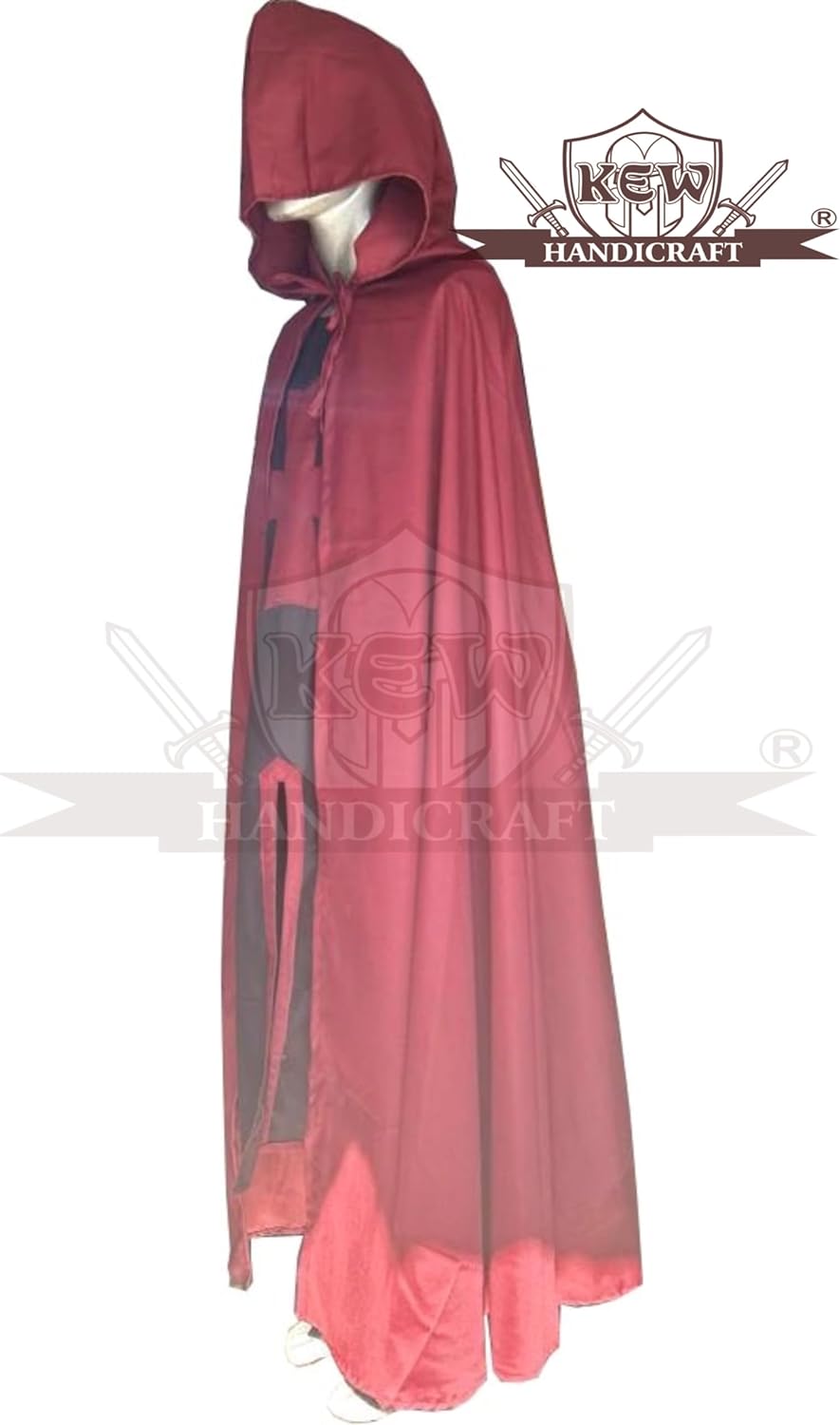Medieval Fight Club Templar Knight Surcoat and Cloak Costume
