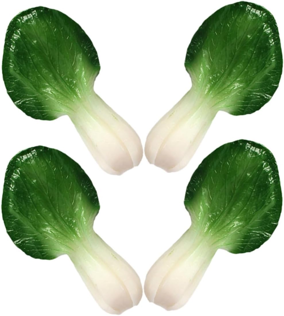 MAGICLULU 4pcs Artificial Vegetable Models for Photography and Decor