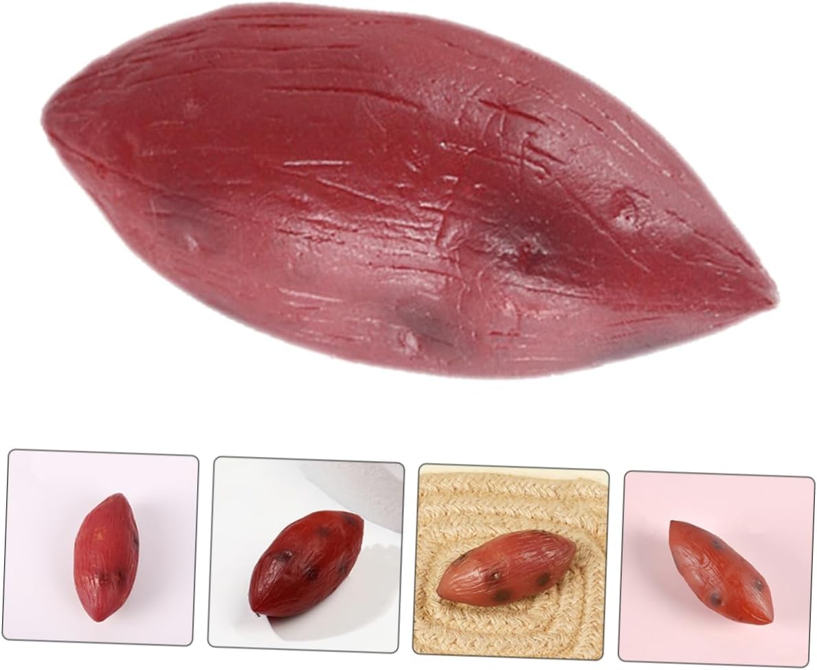Realistic Artificial Sweet Potato Model Set 5Pcs