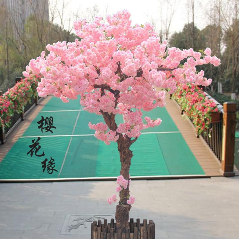 Artificial Cherry Blossom Tree 1x08m for Home Decor