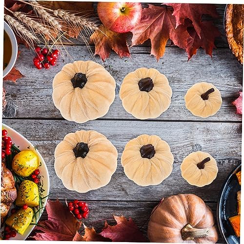 DIY Halloween Decorations 6 Pack Fake Pumpkins Party Centerpiece