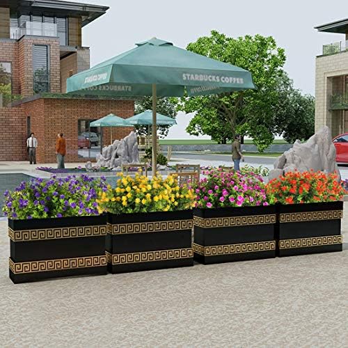 RECUTMS 8 Bundles Fuchsia Artificial Flowers