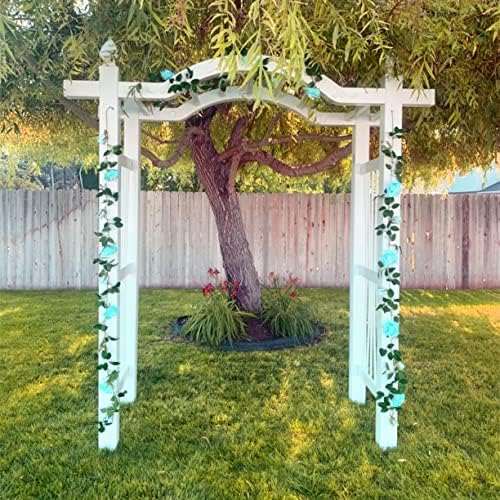 UKELER 2 Pack Artificial Flower Garland for Wedding Decor