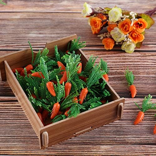 Mini Easter Carrots - 100PCS Artificial Decorations