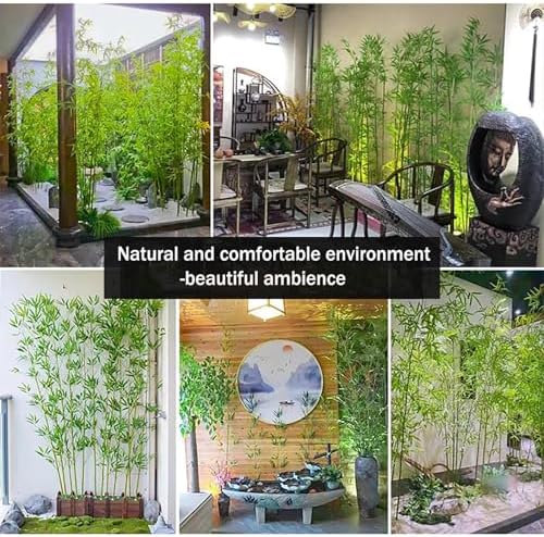 Artificial Bamboo Tree for Privacy Decor Backyard Wedding Balcony