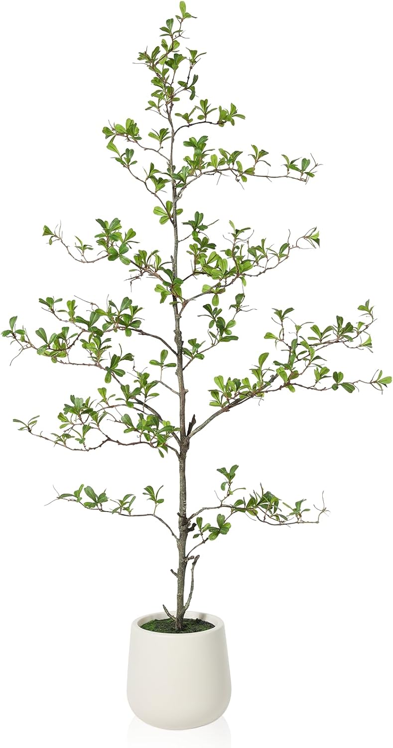 SOGUYI Artificial Black Olive Tree 5FT Decor