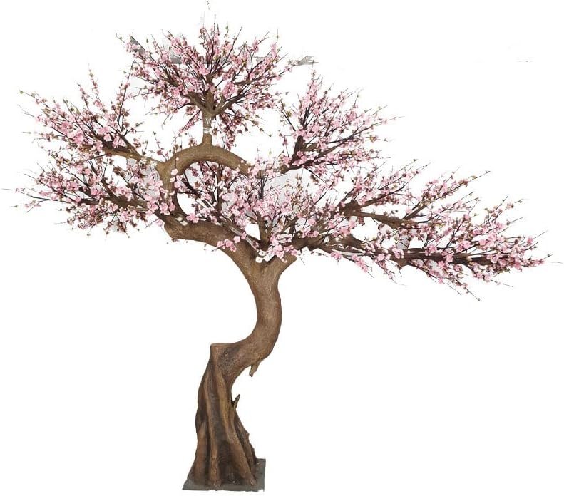 Artificial Plum Blossom Tree 1mx08m for Home Office Decor