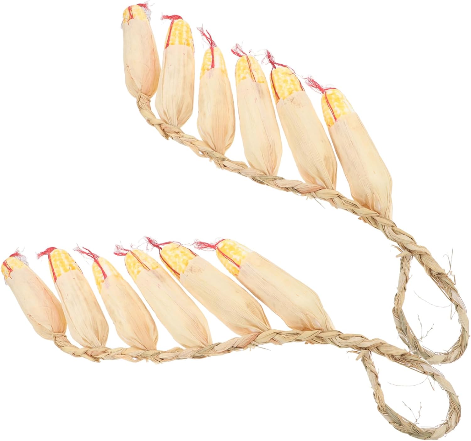 2Pcs Realistic Fake Corn Skewers Hanging Decor