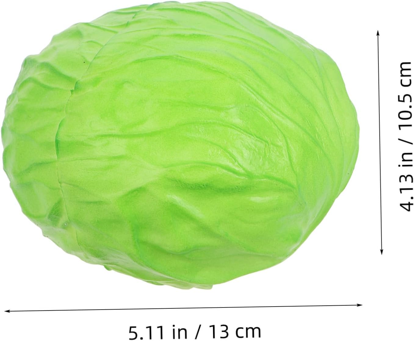 Realistic Artificial Cabbage Decor for Home Office