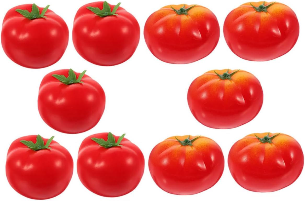 10pcs High Simulation Artificial Tomato Models for Decor