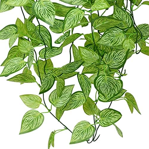 UV Resistant Artificial Hanging Plants 2pcs