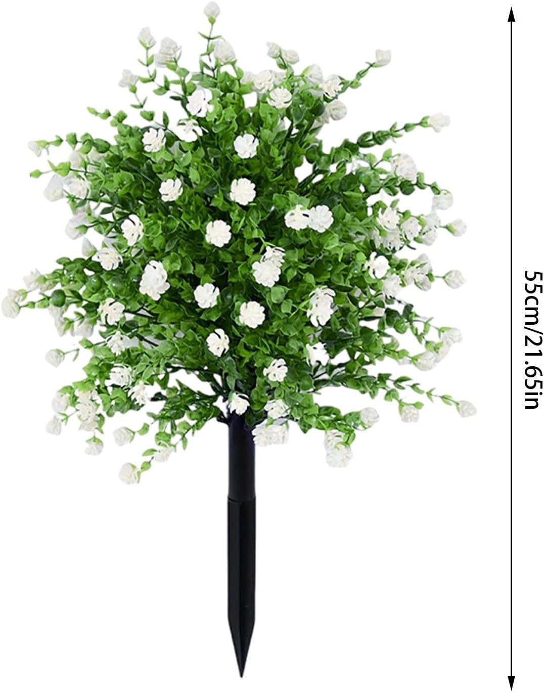 2PC Artificial Boxwood Globe Tree 23In UV Resistant Garden Decor