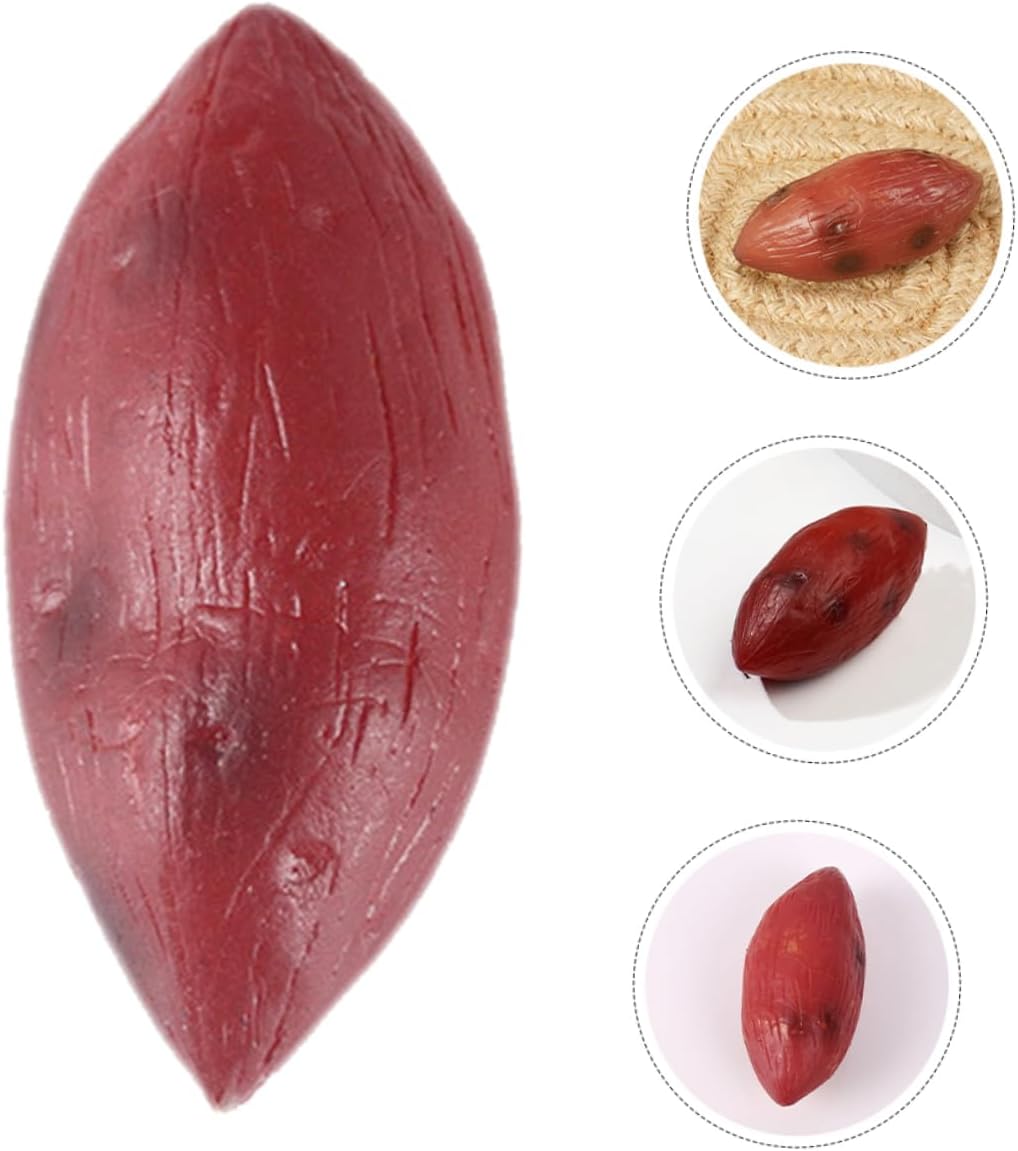 Garneck 5pcs Realistic Artificial Sweet Potato Models