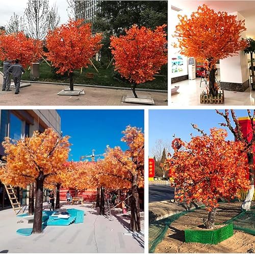 Outdoor Indoor Artificial Red Maple Tree 1x06m