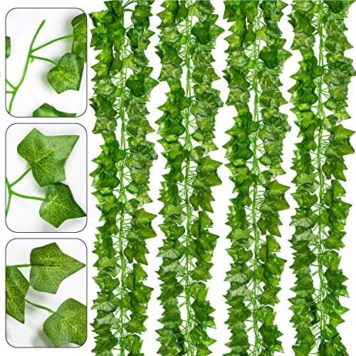 DearHouse 24 Pack Artificial Ivy Garland Plants