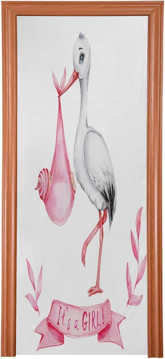 Susiyo Halloween Stork Door Cover 32x79 in