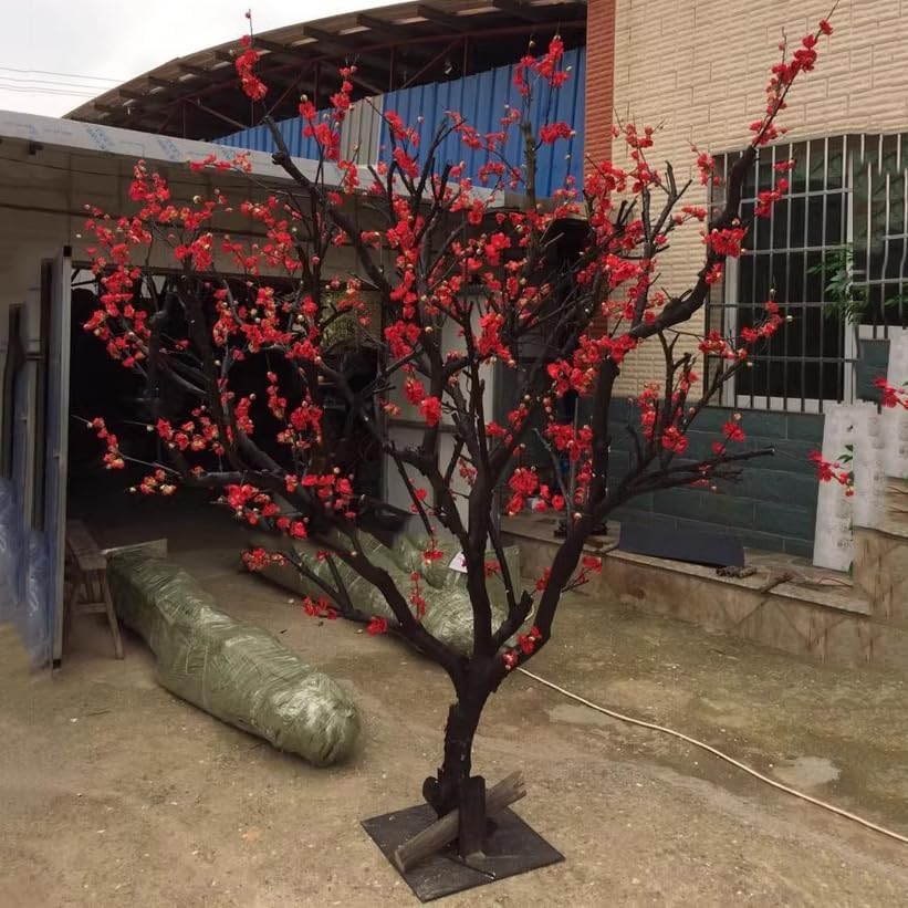 Artificial Plum Blossom Tree with Base 1mx08m