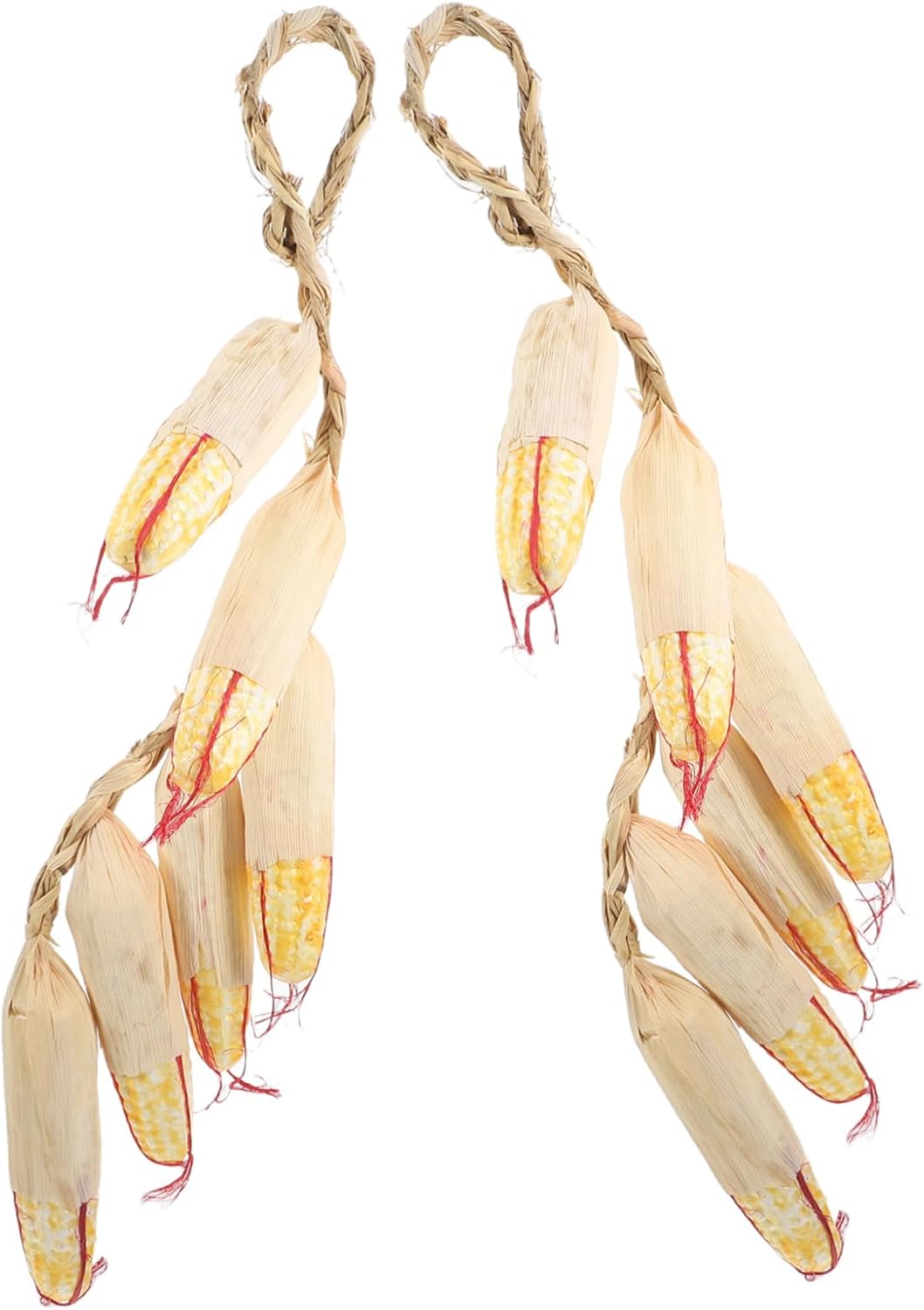 GLEAVI 2pcs Lifelike Artificial Corn Hanging Decor