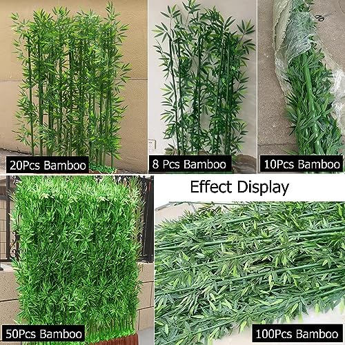 Faux Bamboo Stems Artificial Trees 7ft 6ft 5ft 4ft 3ft 2ft