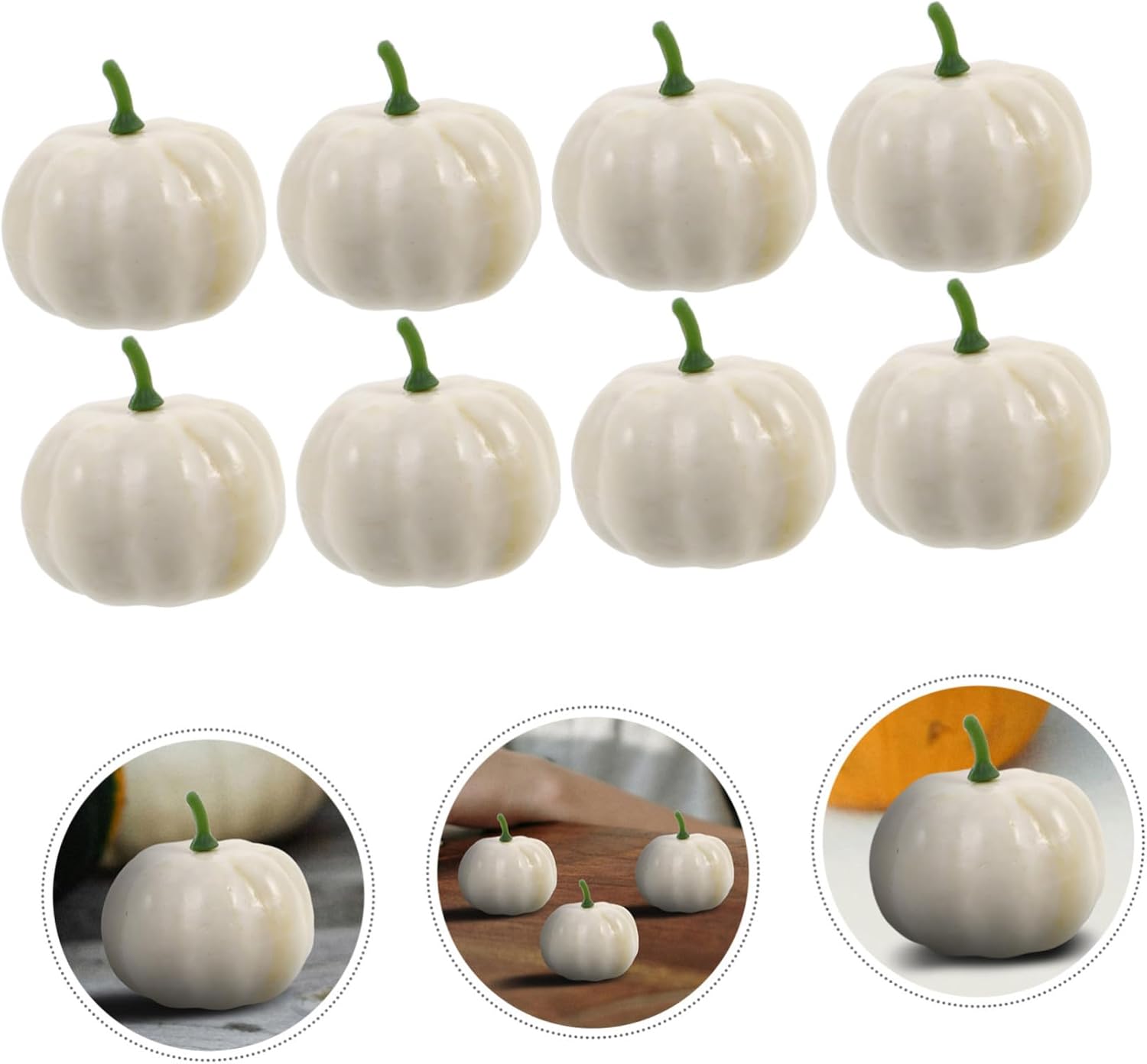 STOBAZA 16pcs DIY Carvable Halloween Pumpkins