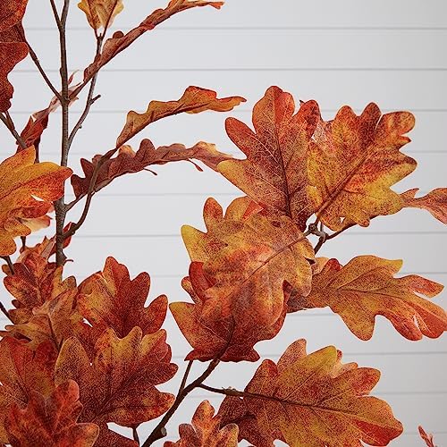 Nearly Natural 5ft Autumn Oak Artificial Fall Tree