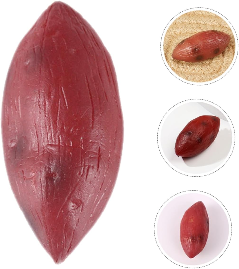 VICASKY 5pcs Realistic Artificial Sweet Potato Decor Kit