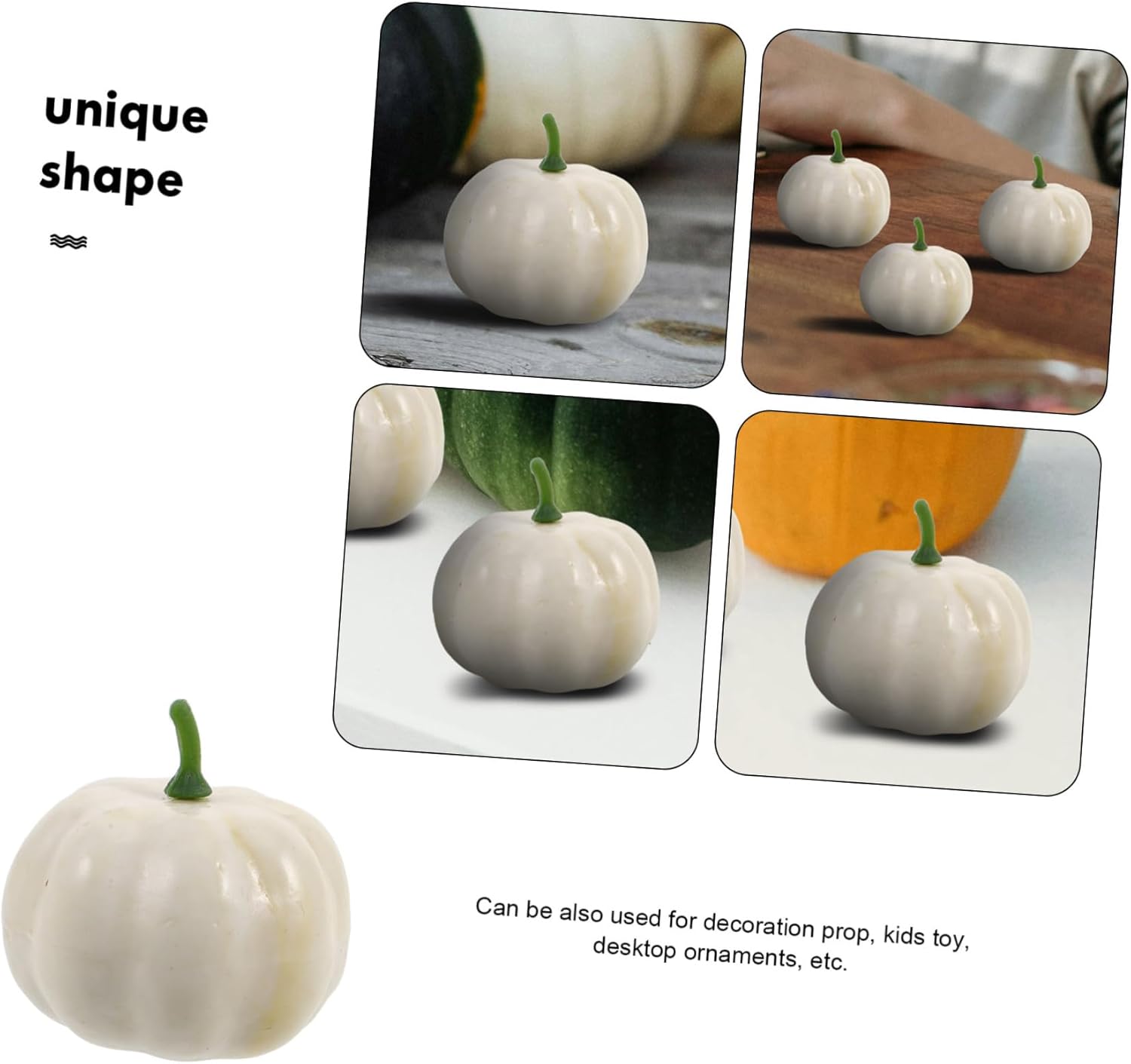 DIY Craft Pumpkin Halloween Decorations Realistic Spooky Props