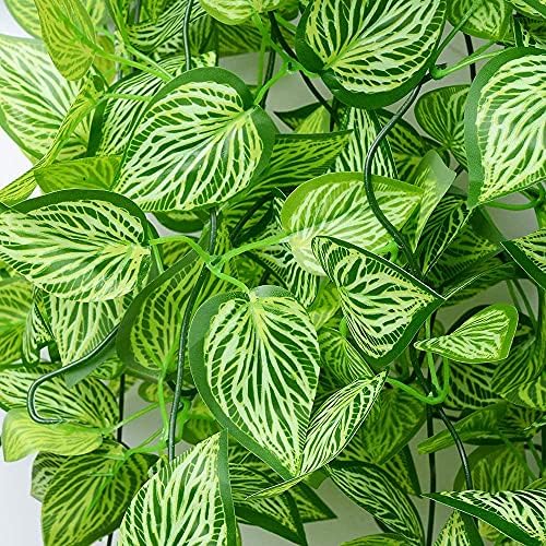 UV Resistant Artificial Hanging Plants 2pcs