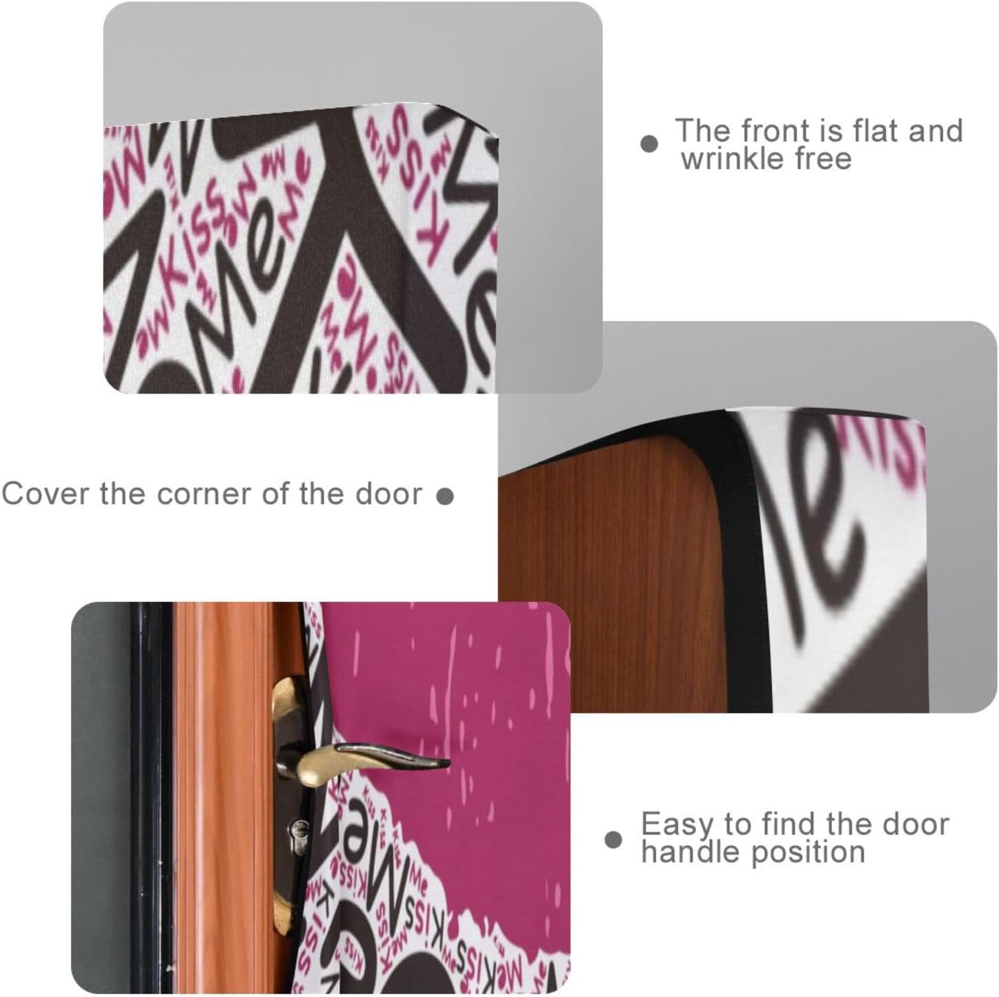 Susiyo Halloween Door Cover with Stretch Fabric
