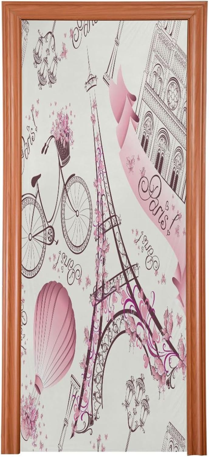 Susiyo Eiffel Tower Halloween Door Decoration