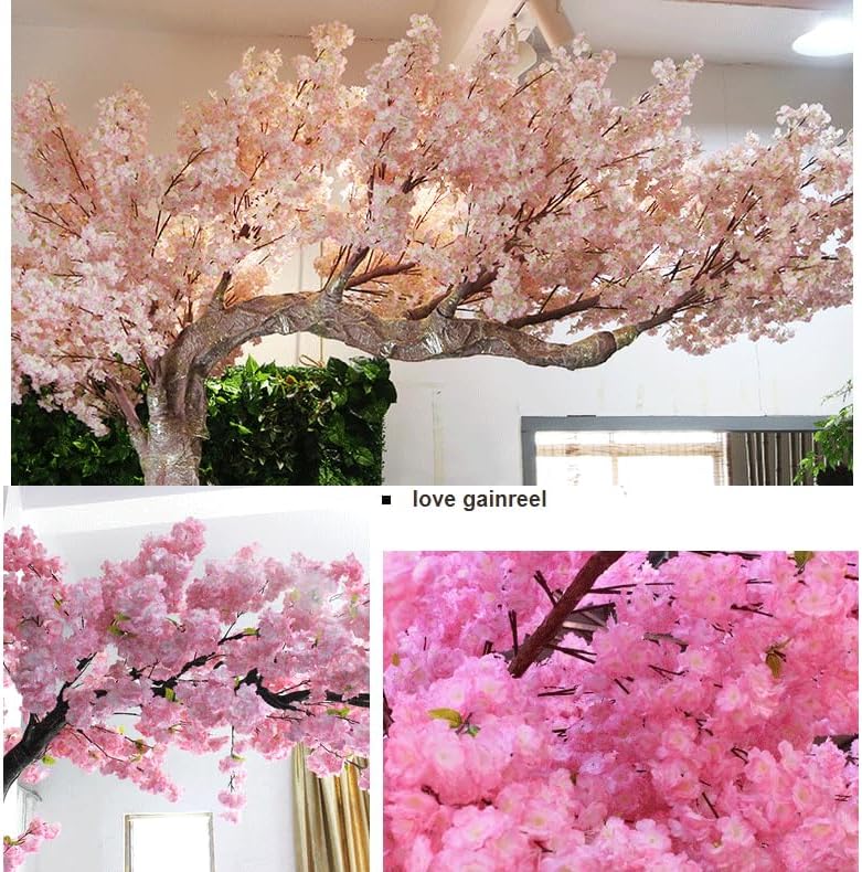 Artificial Pink Cherry Blossom Tree 1m x 08m