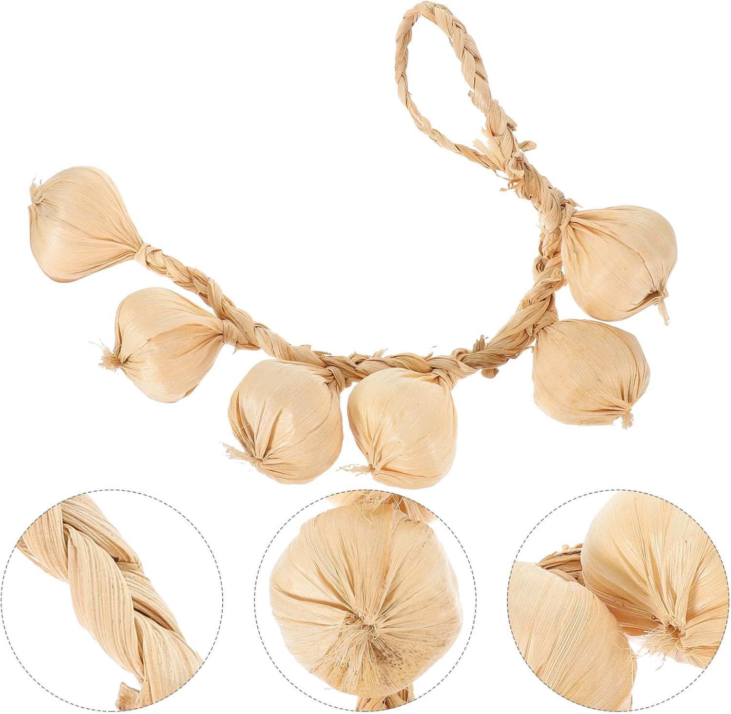 LUOZZY Artificial Garlic Hanging Decorations