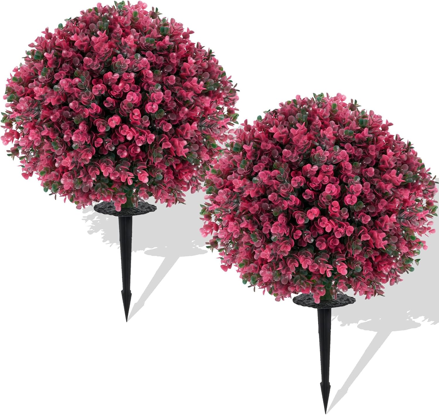 Artificial Boxwood Topiary Balls - Set of 2