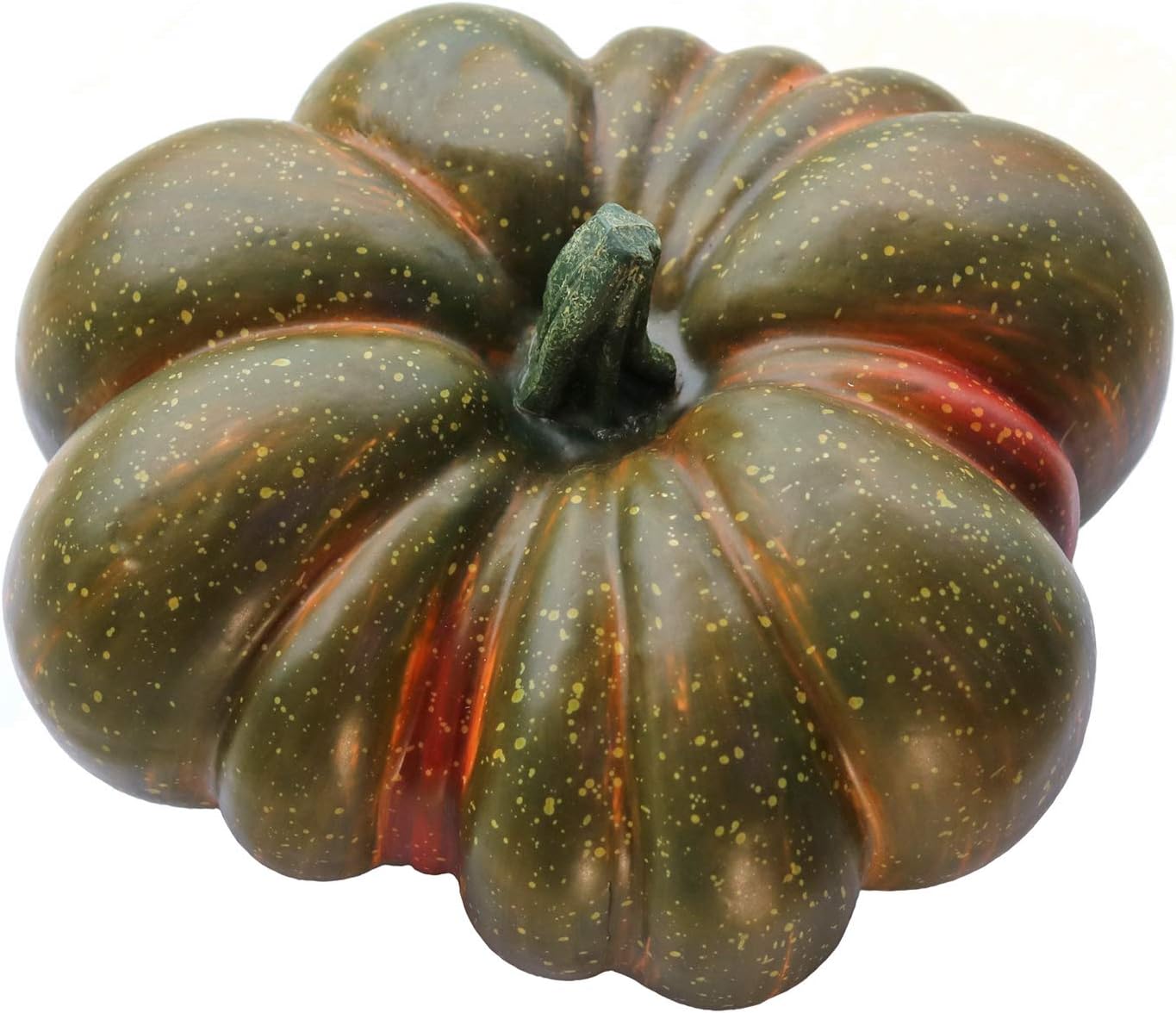 Big Artificial Pumpkin for Fall Decor Green 126inch Handmade
