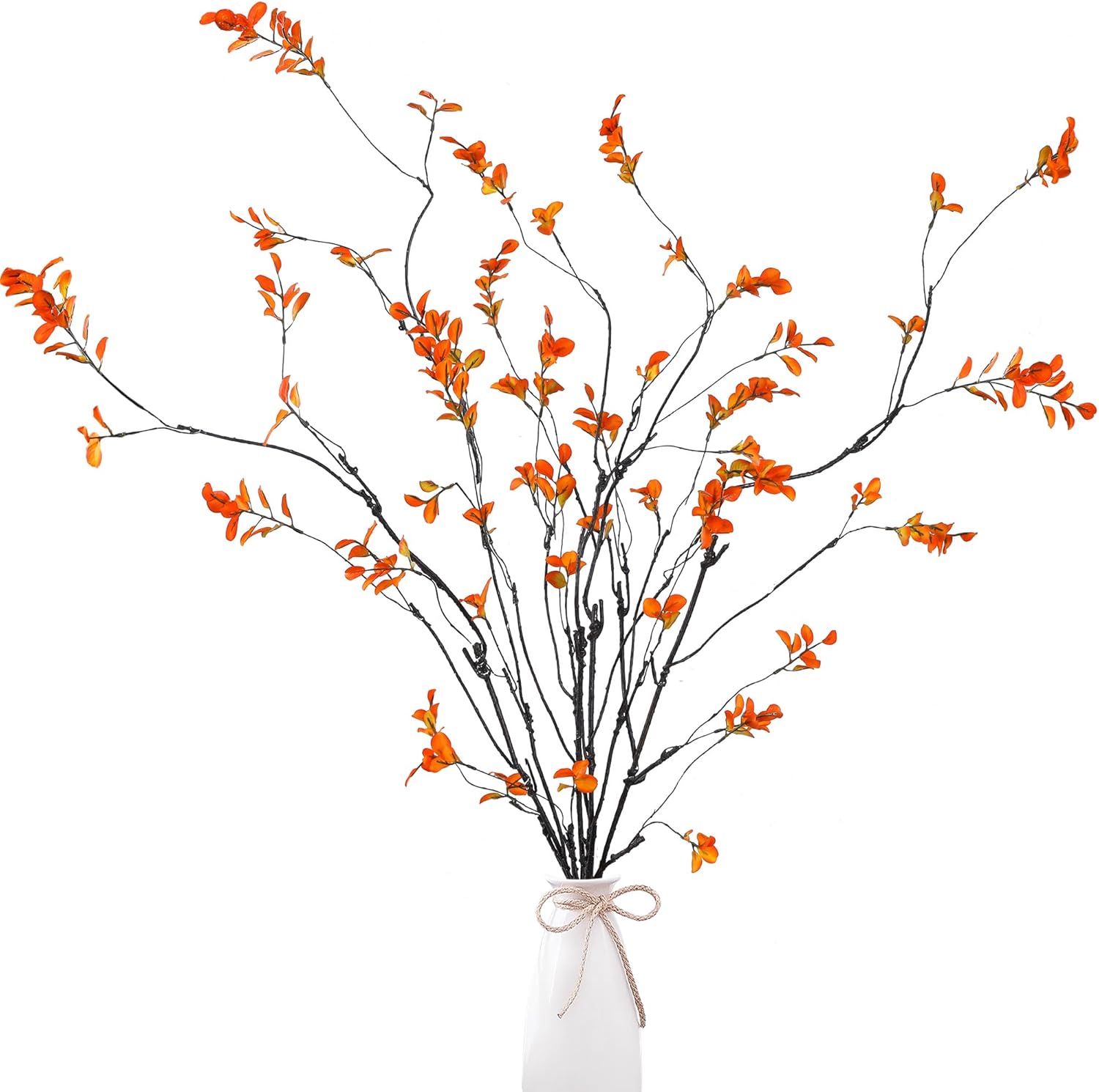 Sggvecsy 472 Artificial Ficus Branches for Fall Decor