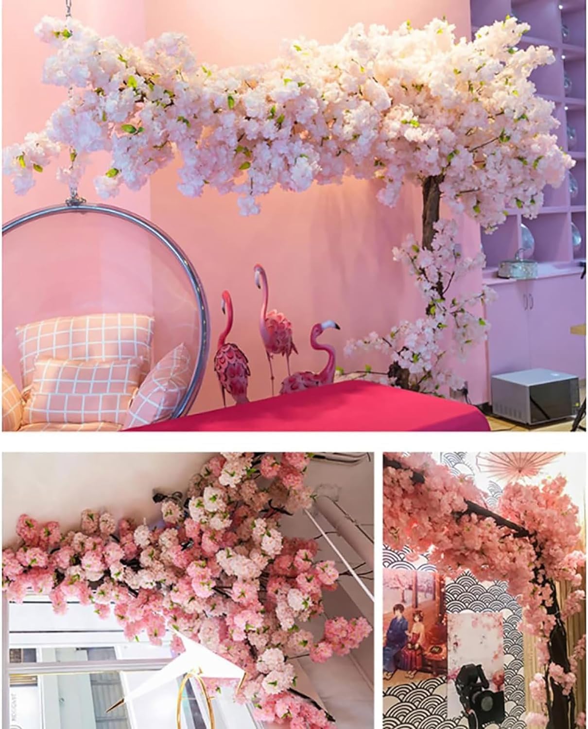 Artificial Cherry Blossom Tree 15x15M for Home Decor