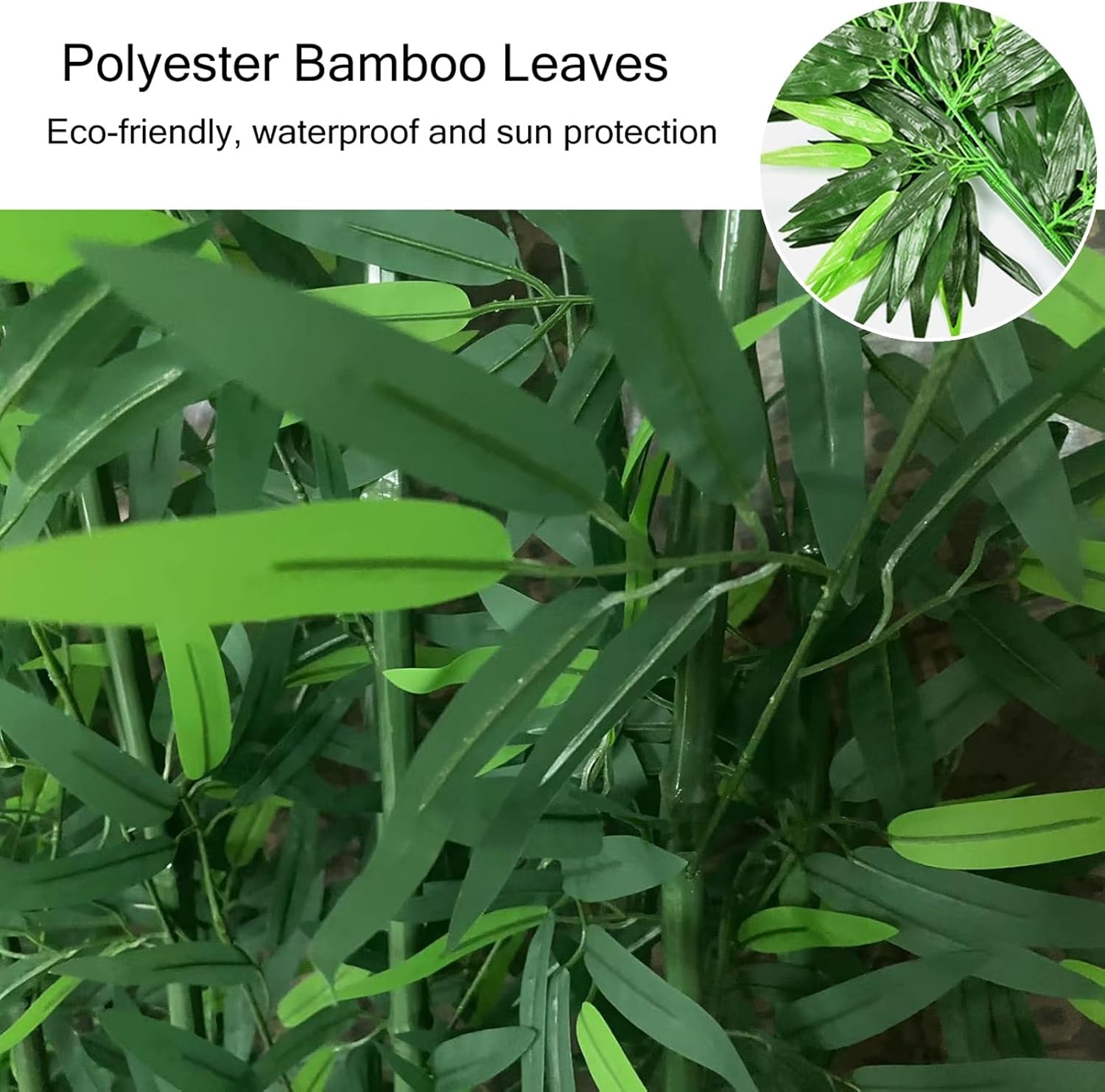 Faux Bamboo Stems Artificial Trees 7ft 6ft 5ft 4ft 3ft 2ft