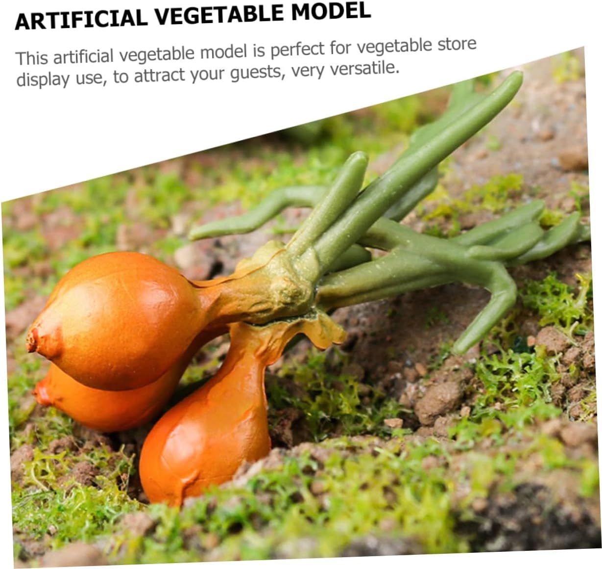 1Set Artificial Vegetable Model for Home Decor and Photography