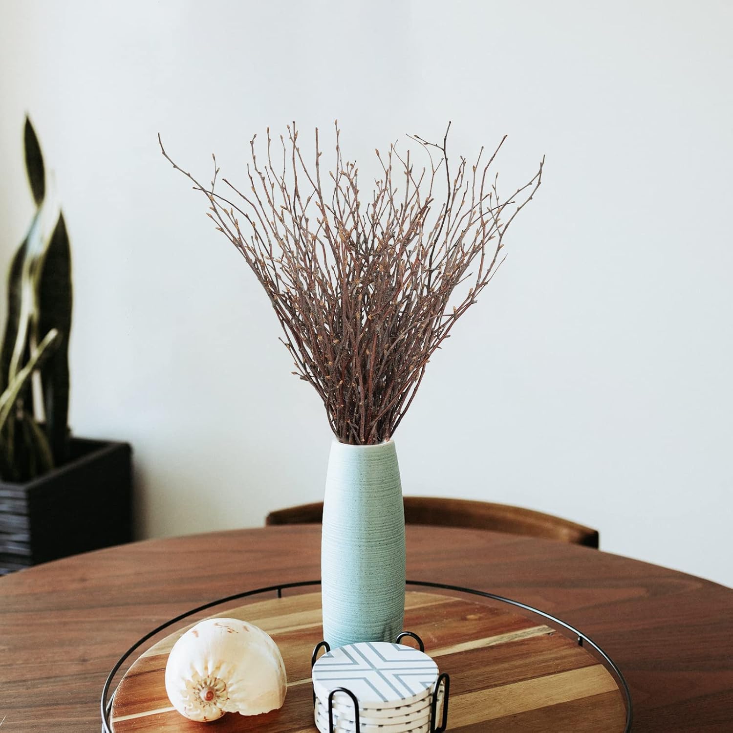 Uieke 50PCS Natural Birch Twigs Decor 17 Inch