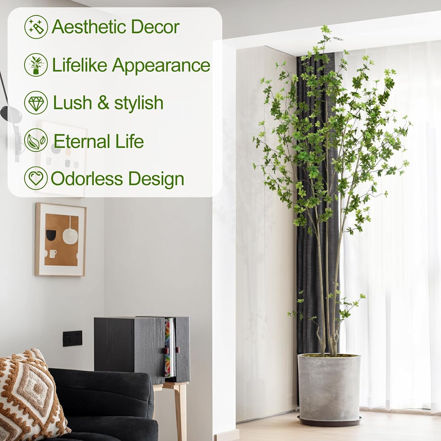 Keeplush Artificial Enkianthus Tree 8ft Tall