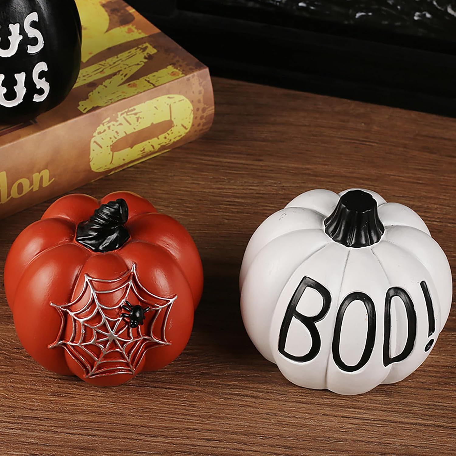 Marooma Halloween Resin Pumpkins Decor