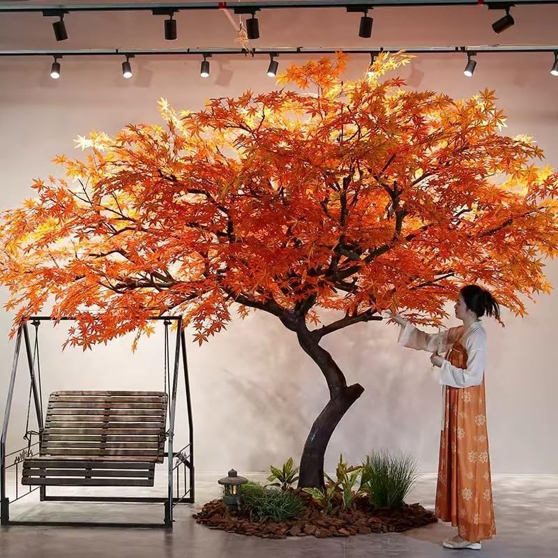 Artificial Maple Leaves Branches for Fall Decor Centerpieces